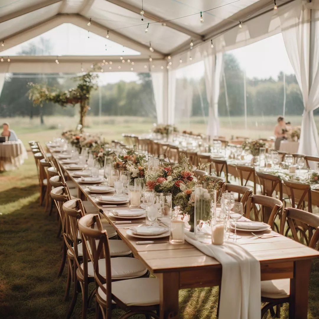 Making A Marquee Look Good - Traditional Marquee Hire For Weddings